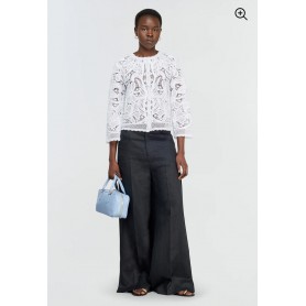 SEMICOUTURE cardigan ADRIANA bianco