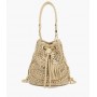 LA CARRIE Seccchielo Mirror in raffia NATURAL