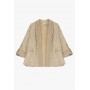 DIXIE giacca trapuntata senza chiusure BEIGE