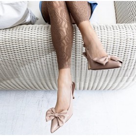 SILKO Slingback 195 vernice NUDE