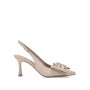 SILKO Slingback 195 vernice NUDE