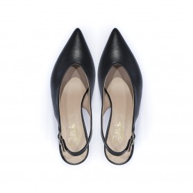 SILKO' Slingback FIAMMA 23 nappa NERO