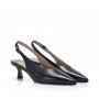 SILKO' Slingback FIAMMA 23 nappa NERO