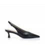 SILKO' Slingback FIAMMA 23 nappa NERO