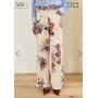 SOUVENIR pantalone cotone stampa fiori