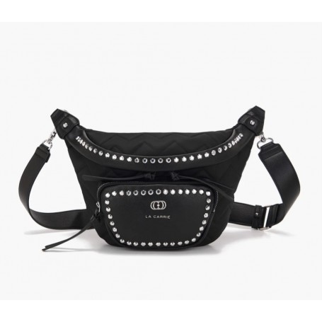 LA CARRIE Marsupio Dark Wave NERO