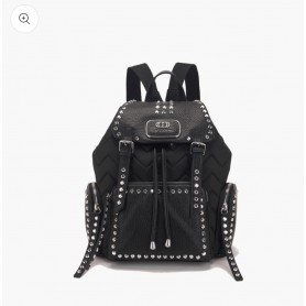 LA CARRIE Zaino Dark con borchie NERO