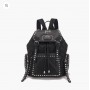 LA CARRIE Zaino Dark con borchie NERO