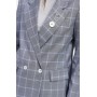 DIXIE blazer con tasche e bottoni CIELO