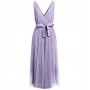 TWINSET abito tulle e pizzo LILLA GIACINTO